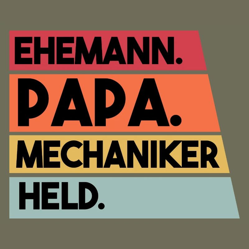 Ehemann Papa Mechaniker Held
