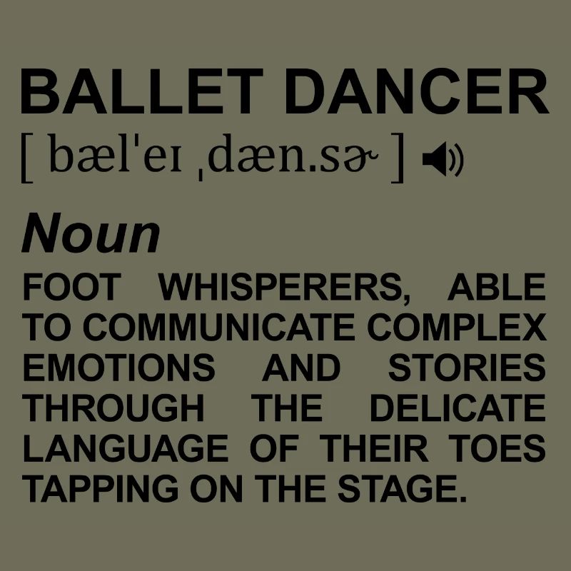 Ballet Dancer Meaning