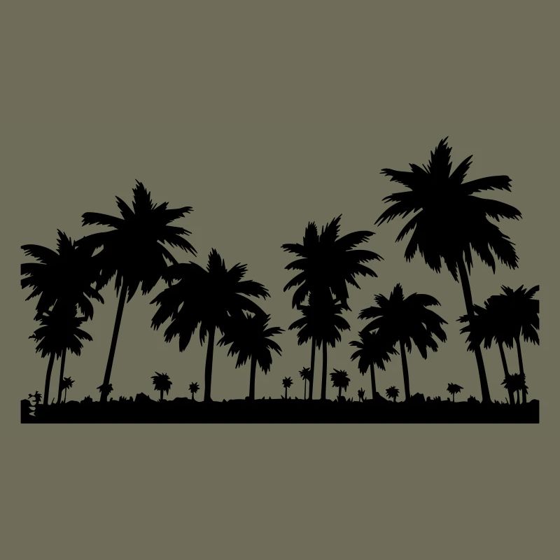 Palm trees