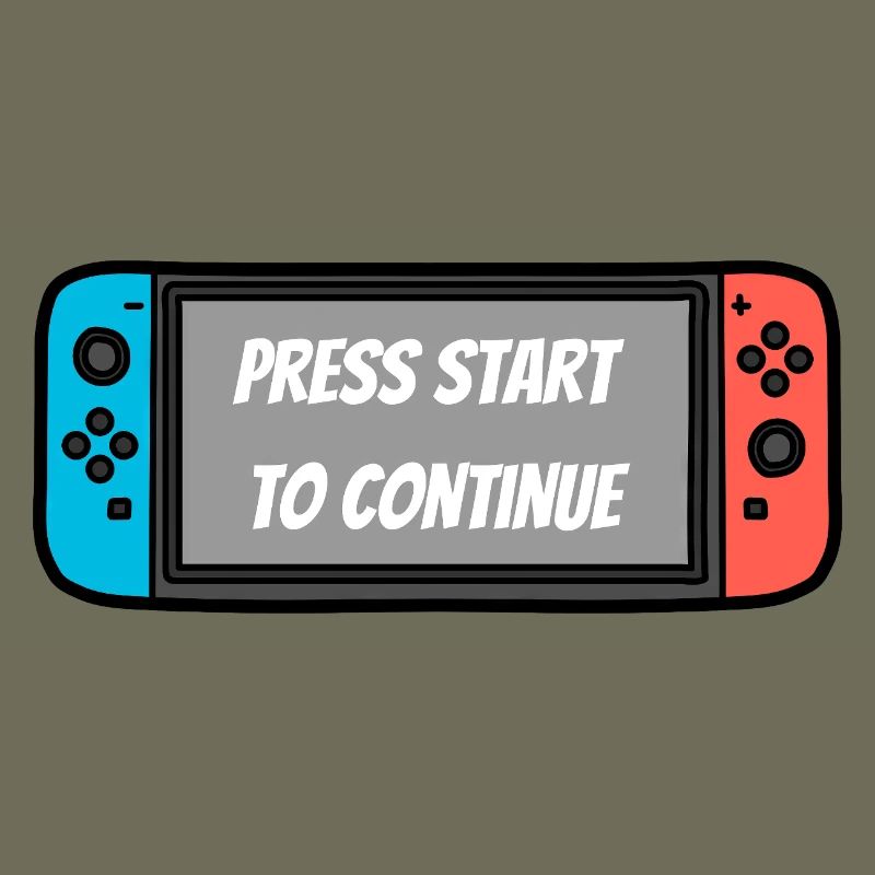 Press Start to Continue – Switch style