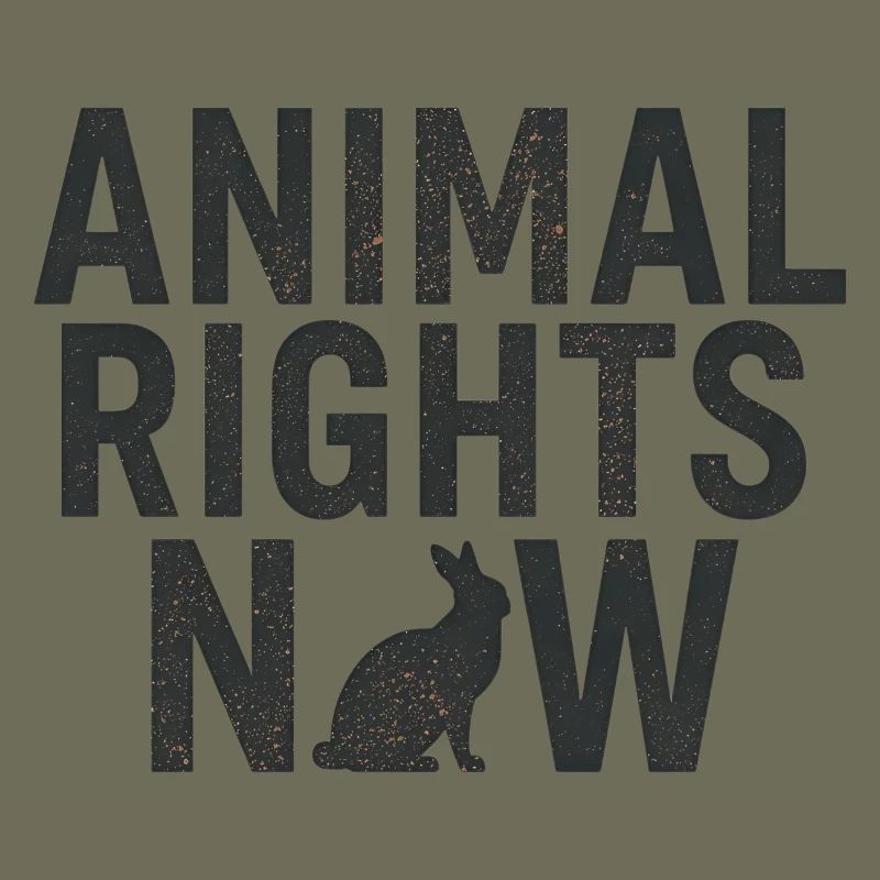 Animal Rights Now Déclaration Typographie