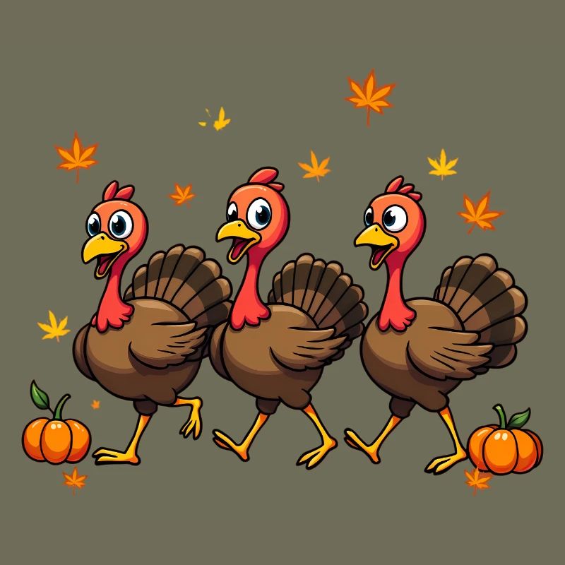 Bébé dinde de Thanksgiving