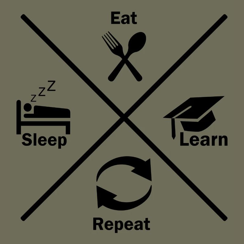 Learn learn sleep cramming gift idea