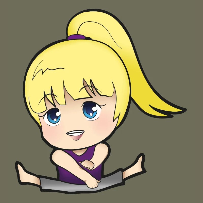 Chibi Anime Manga Splitkick