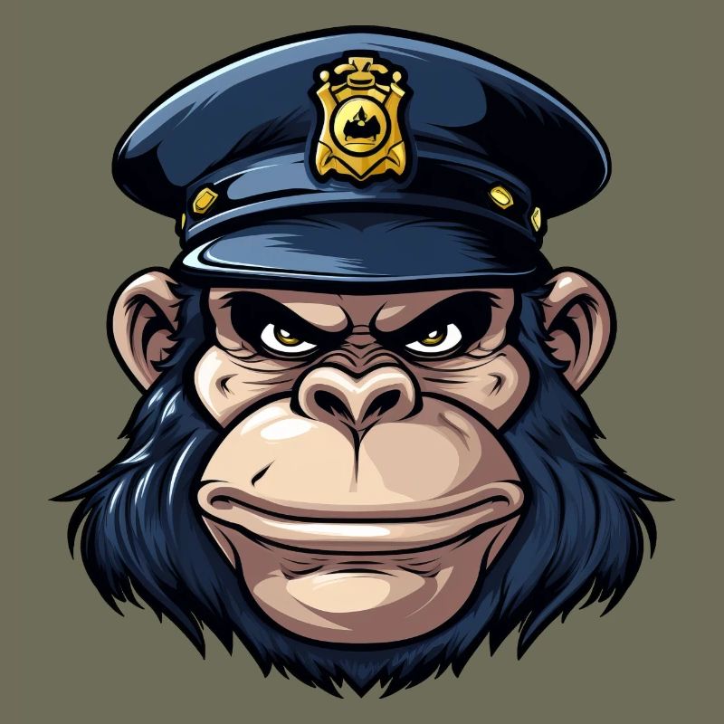 Monkey Policeman