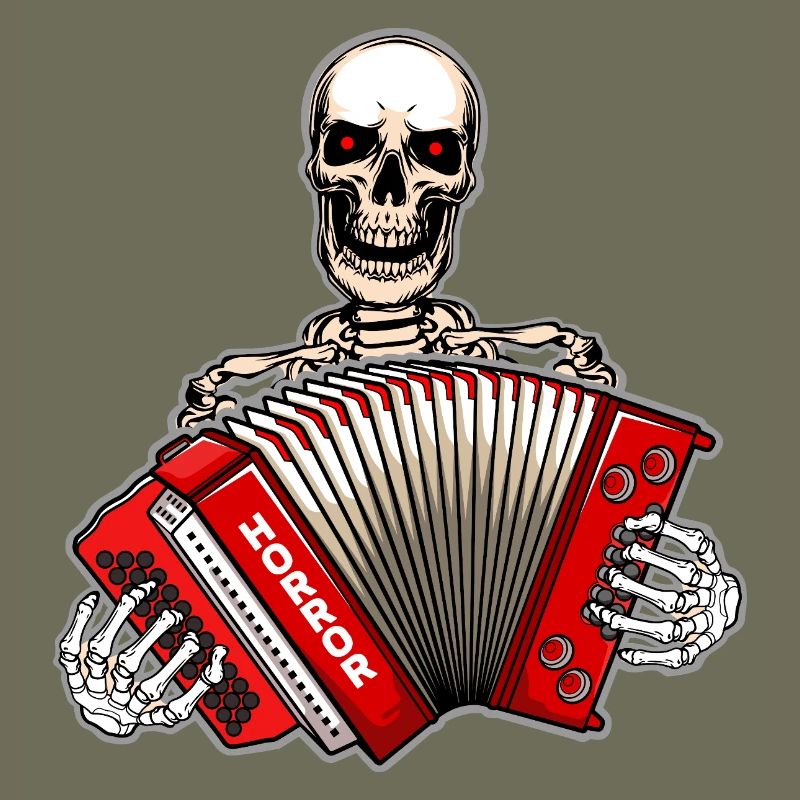 Styrian Harmonica Skeleton
