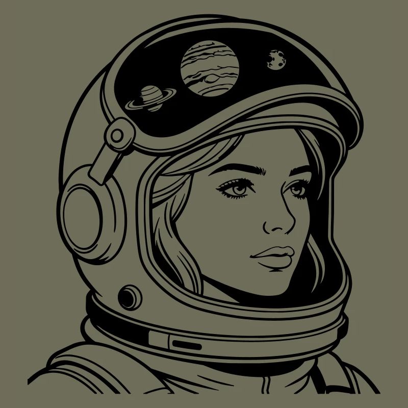 Femme de l’espace