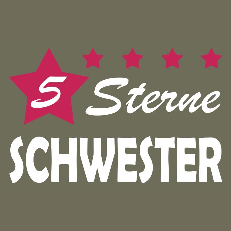 5 Sterne Schwester Geschenk Idee beste Schwester