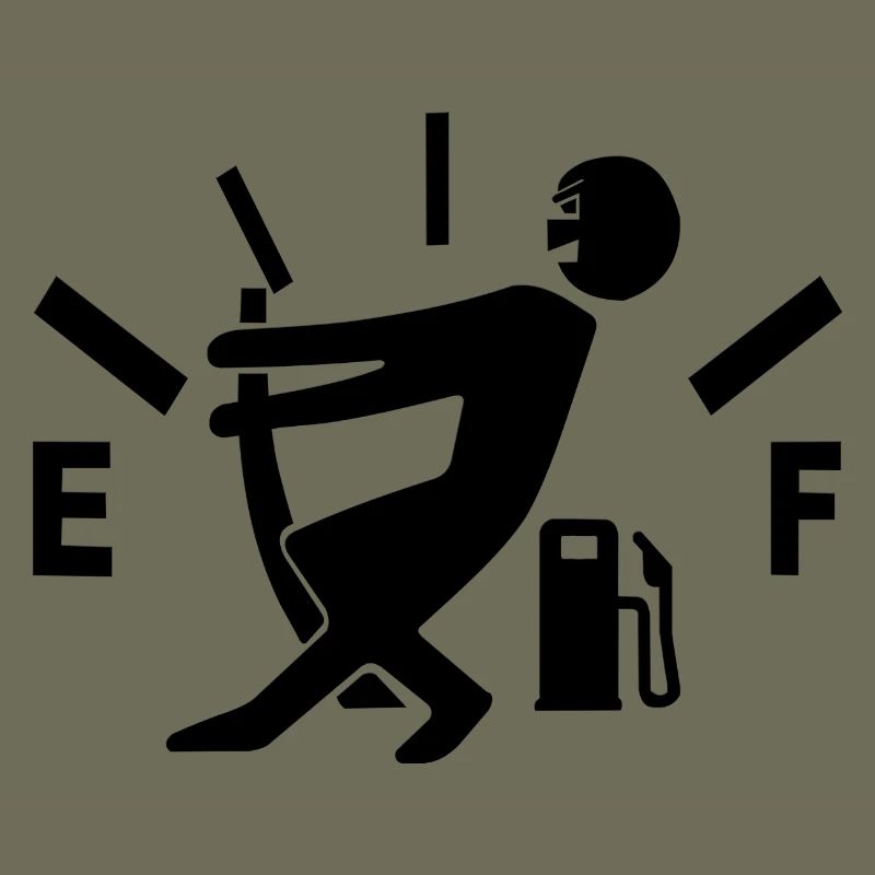 Indicateur de carburant vide