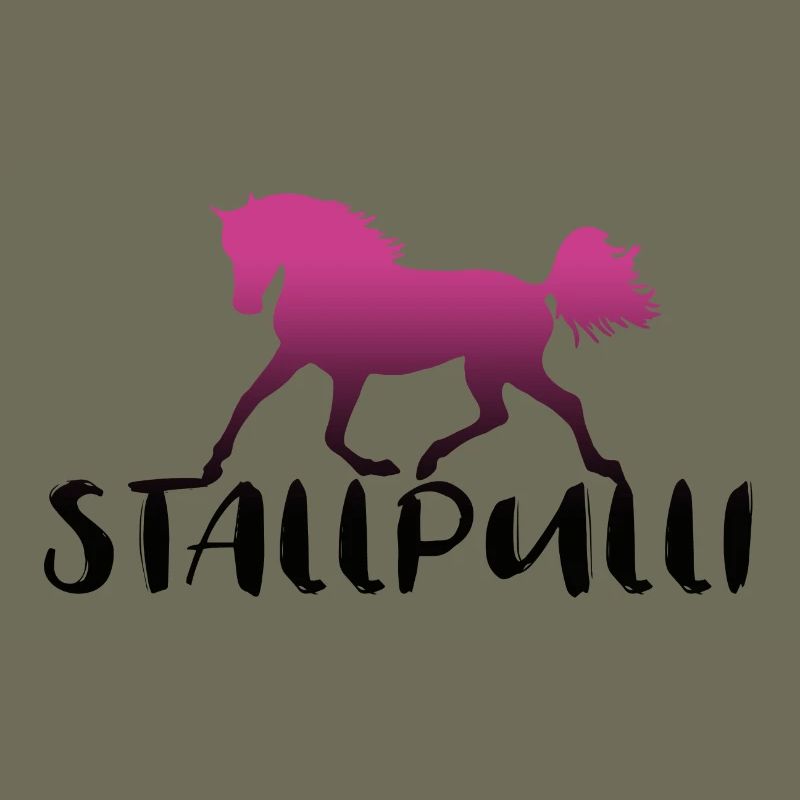 Stallpulli Pferd Reiten Reiterhof Stall Geschenk