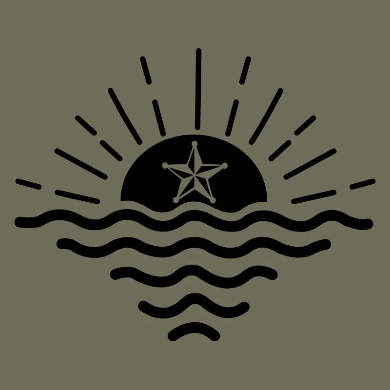 sunset star