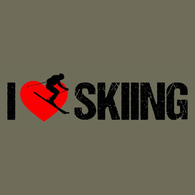 J’adore le ski