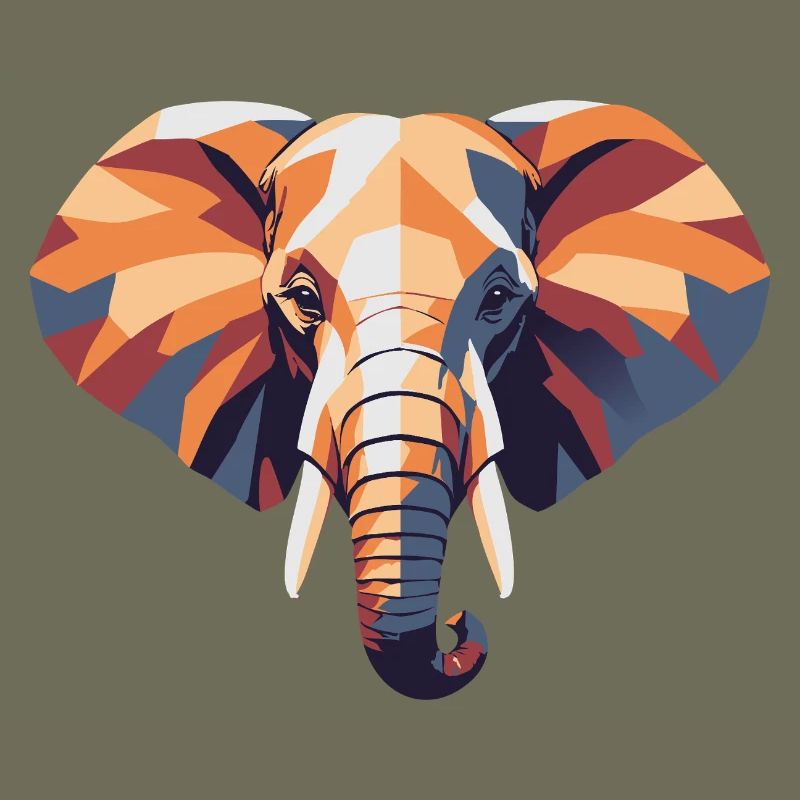Elefant_farbe_poly