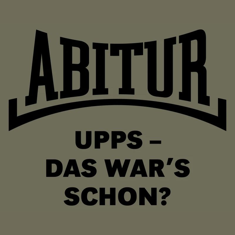Abitur: Upps – Das War’s Schon? (Konkav / Black)