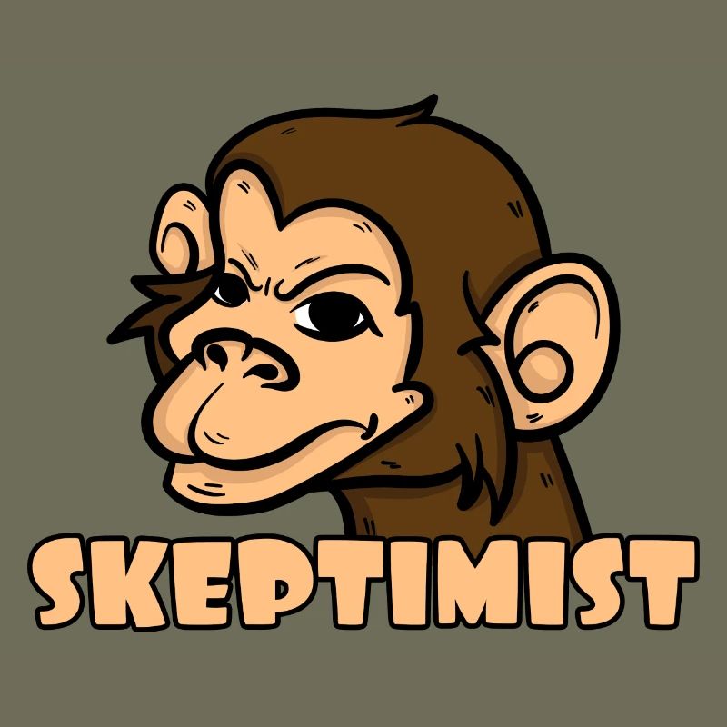 Skeptiker Affe - Skeptimist