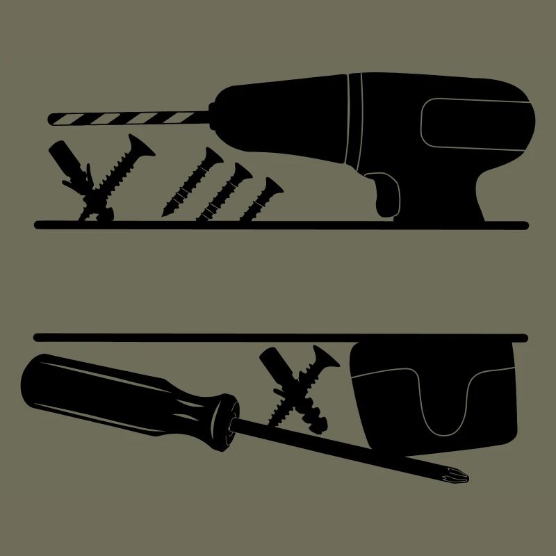 Carpenter drill logo