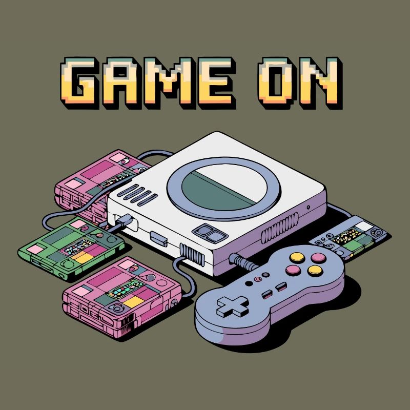 Conception de console de jeu rétro