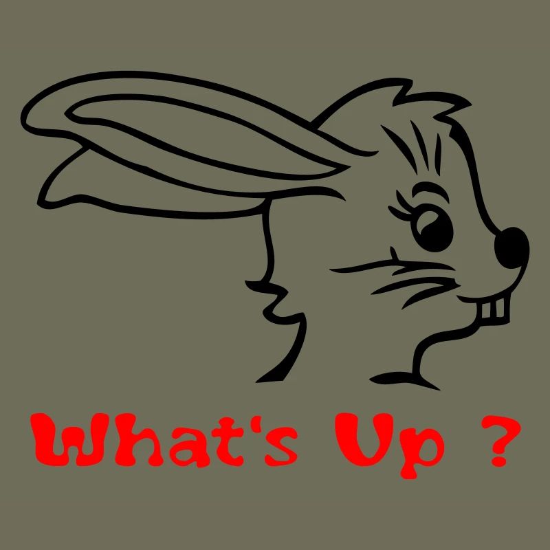 Rabbit in Easter stress