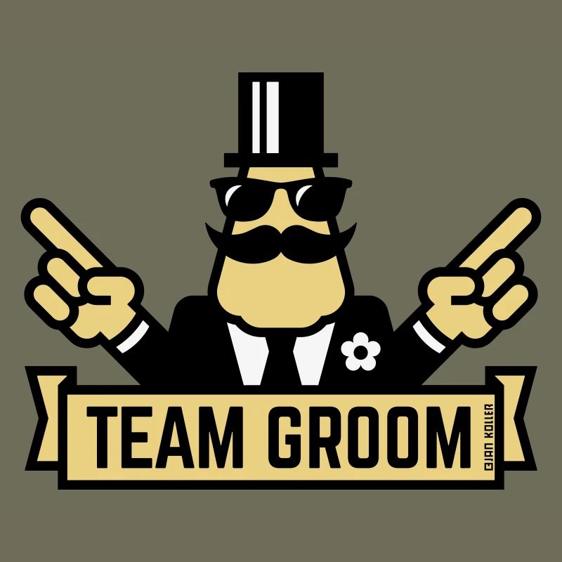 Team Groom (Pointing Stag Night Bachelor Party 3C)