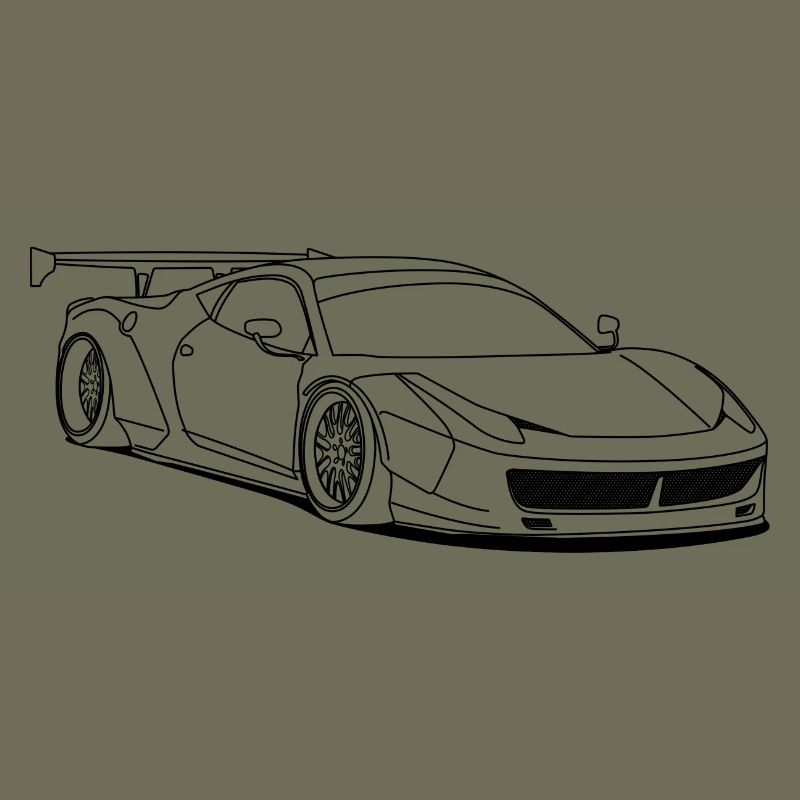 custom car outlines