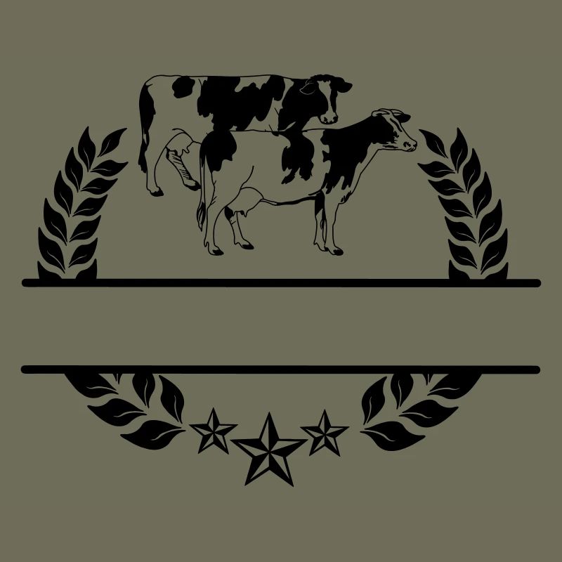 Cows monogram