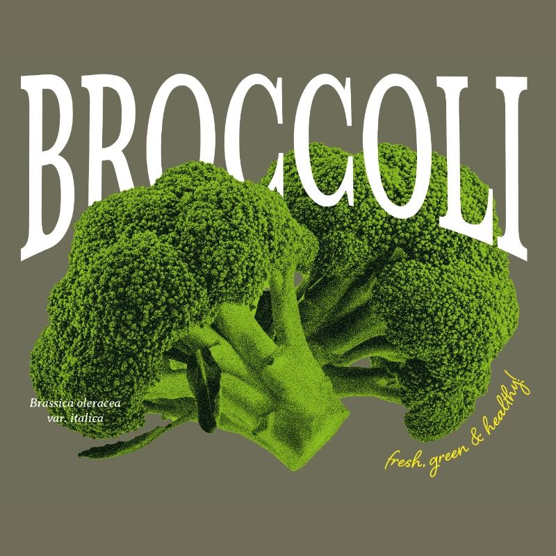 Broccoli – Aesthetic vegetable design