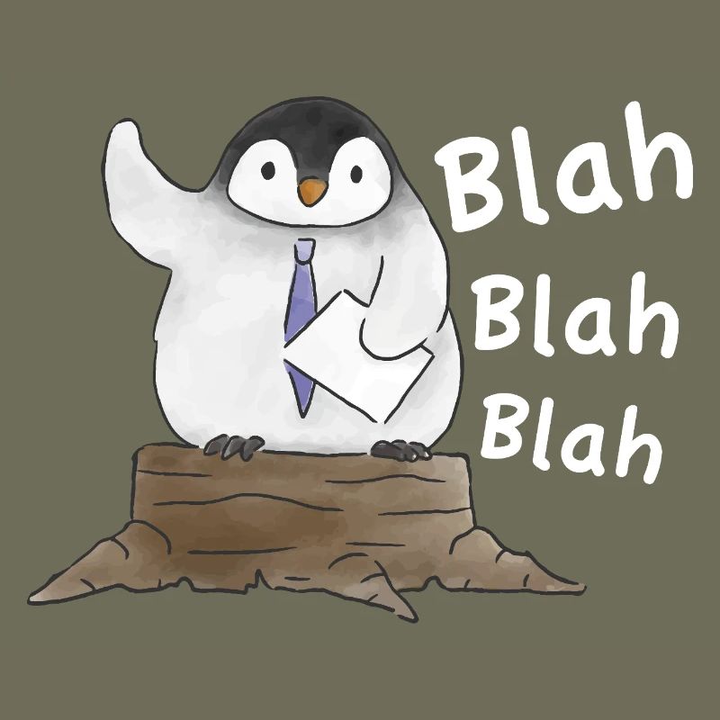 Pinguin-Rede Penguin Speech 
