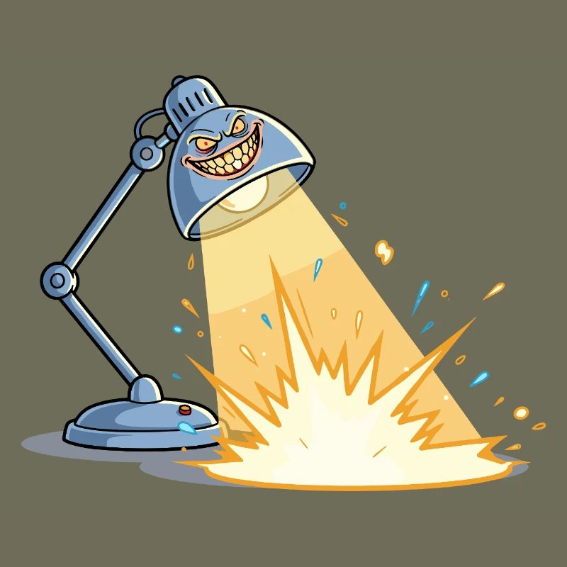 Mischievous Blast Lamp