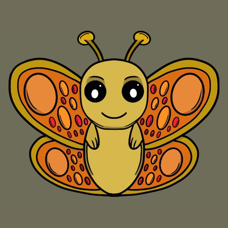 Sunny Chibi Butterfly