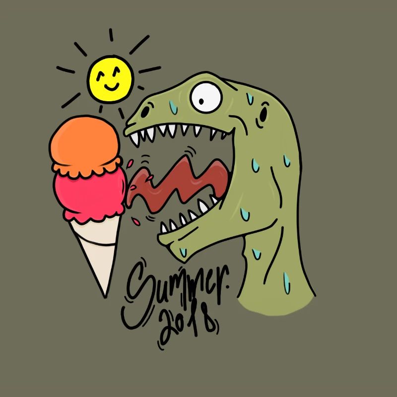 Summer dino
