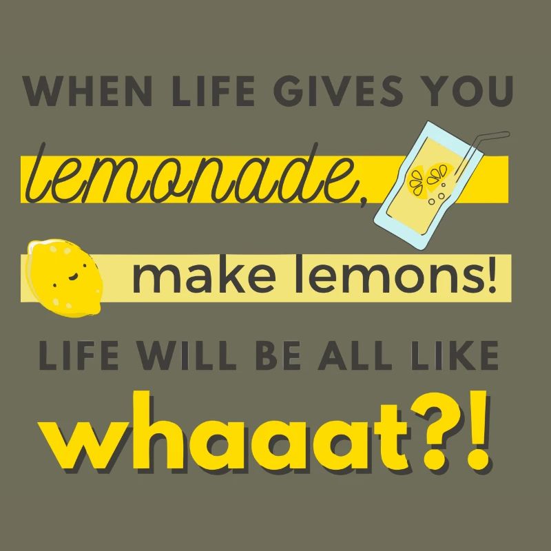 faites des citrons!