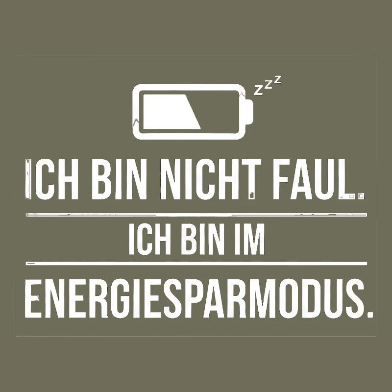 I'm not lazy – I'm in power saving mode