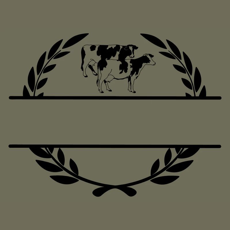 Monogramm Milchkühe
