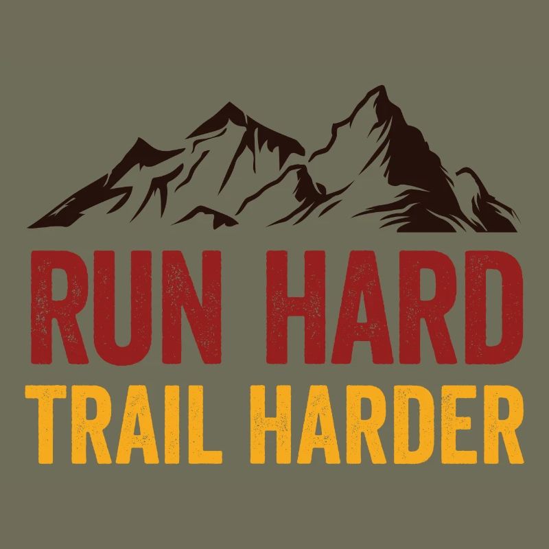 Laufen Sie hart. Härterer Trail.