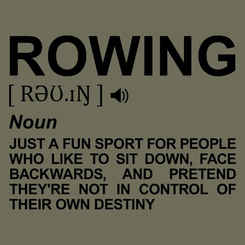 Rowing Meaning