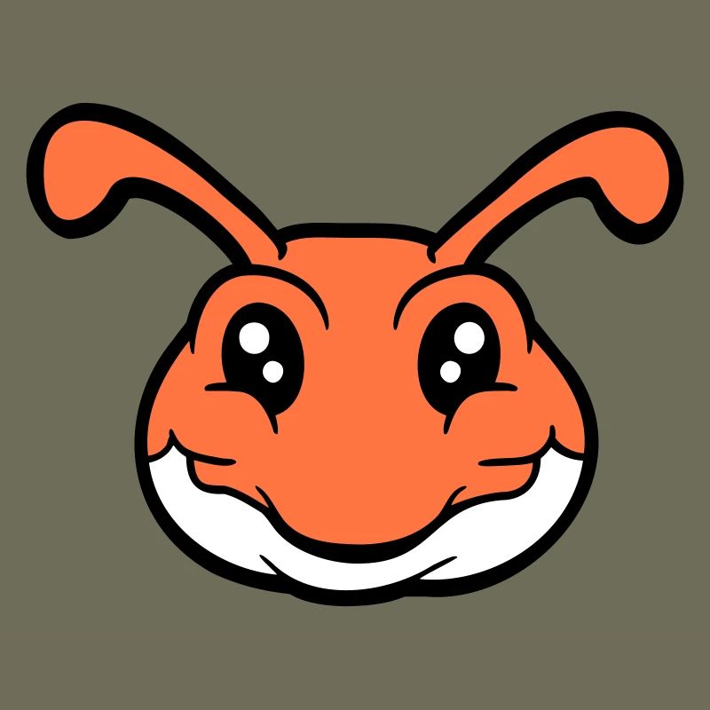 caterpillar smiles sweet cute worm friendly comic