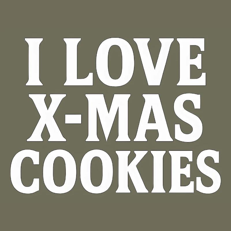J’adore les biscuits de Noël