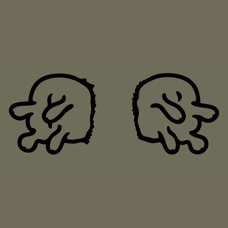 doppeltes Euter - line