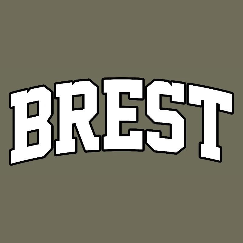 Brest-Logo: Kollegiales Design mit maritimem Stil