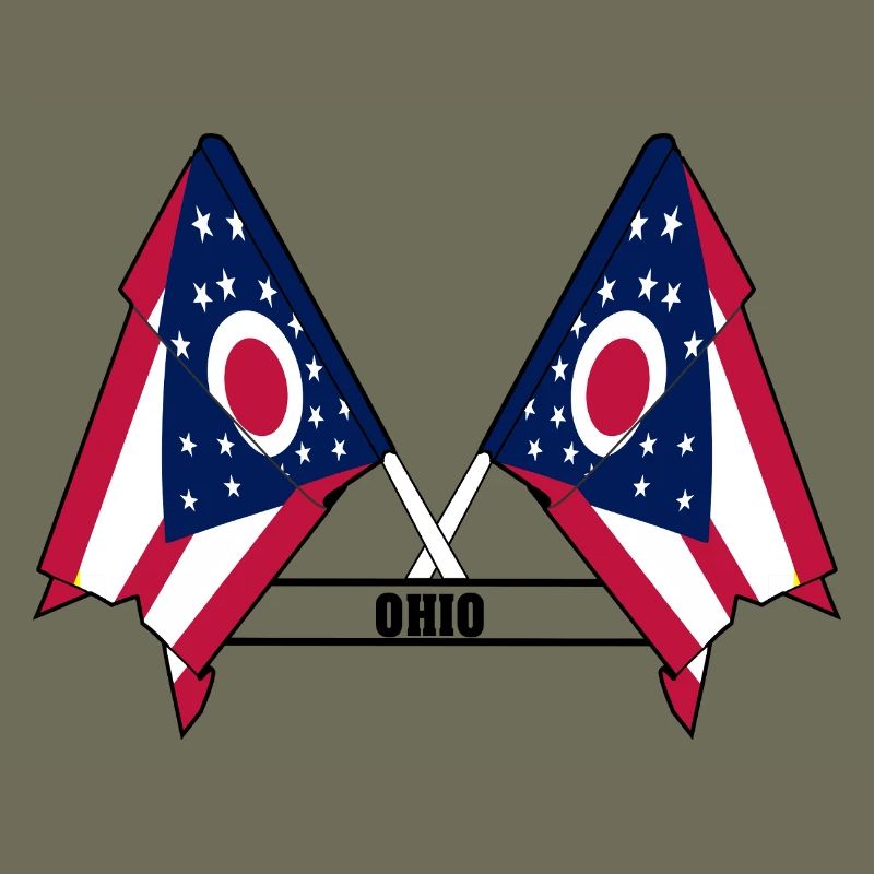 wee flags text OHIO