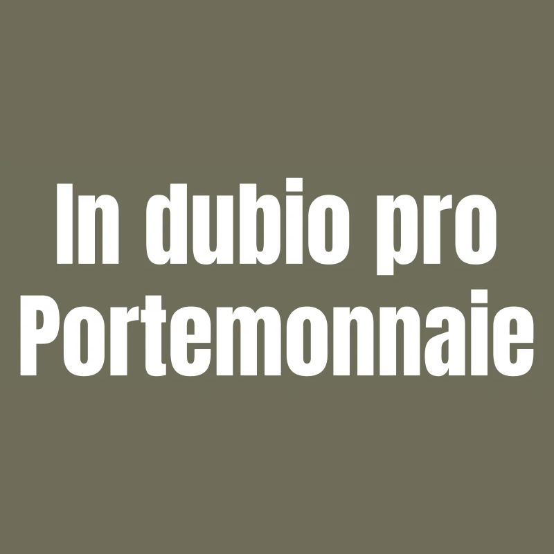 In dubio per wallet
