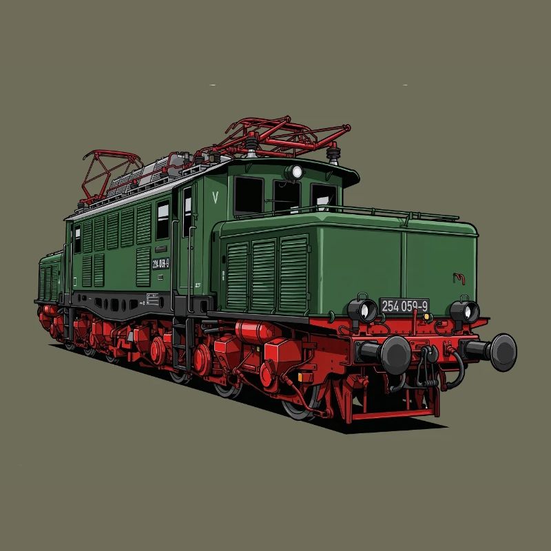 E-Lok BR 254 der DR