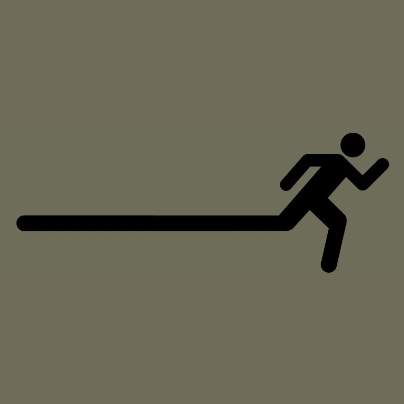 Run fast man