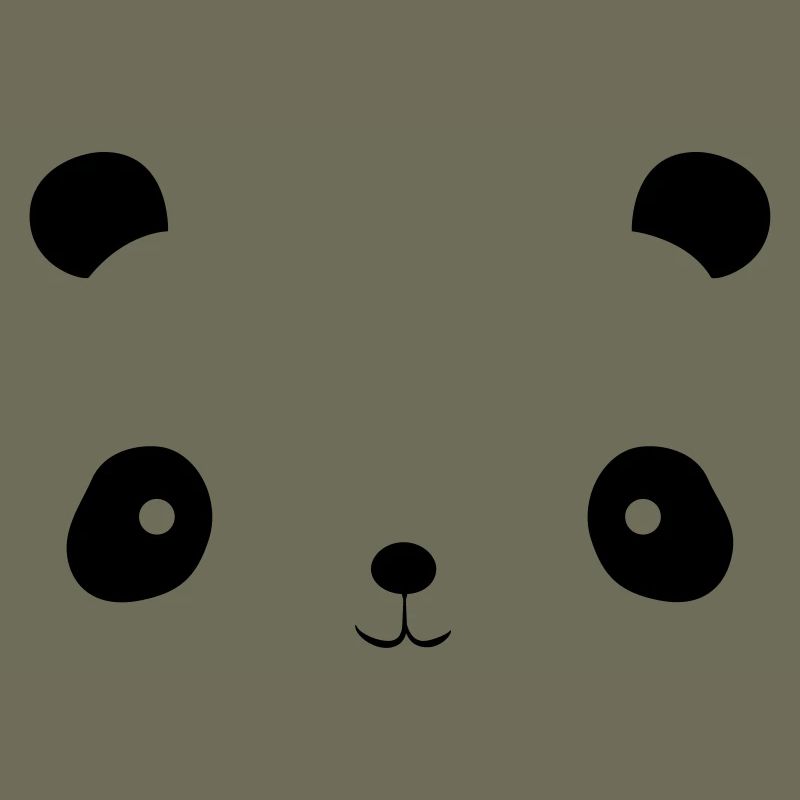 panda face