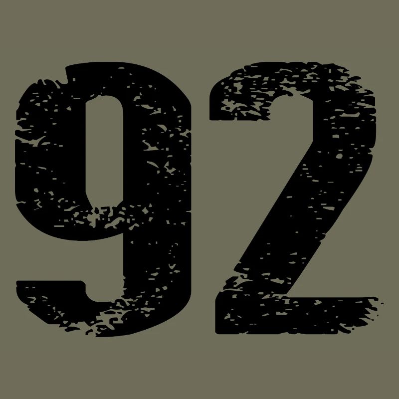 92 Number Jersey