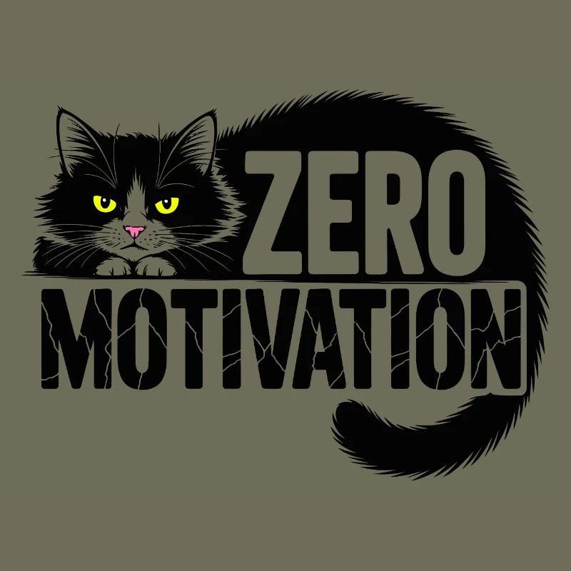 Null Motivation Katze