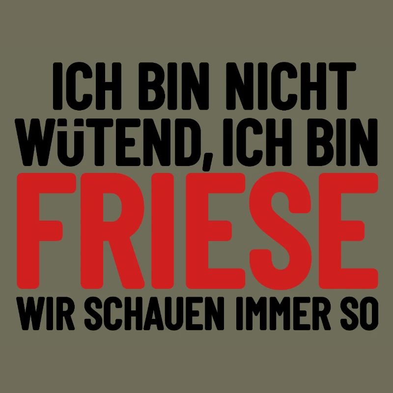 Ich bin nicht wütend - ich bin Friese