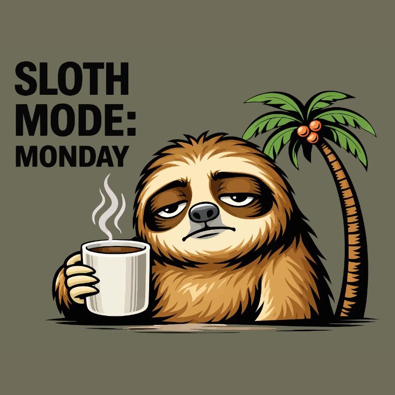 Sloth Mode Monday Coffee