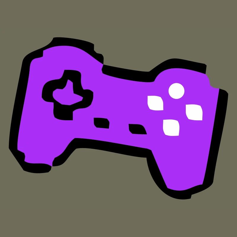 Weird Retro Controller Gamer