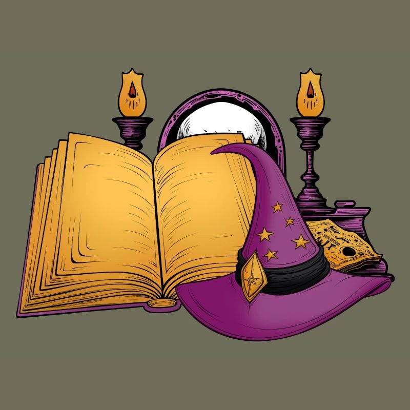 Halloween, Witch, Grimoire